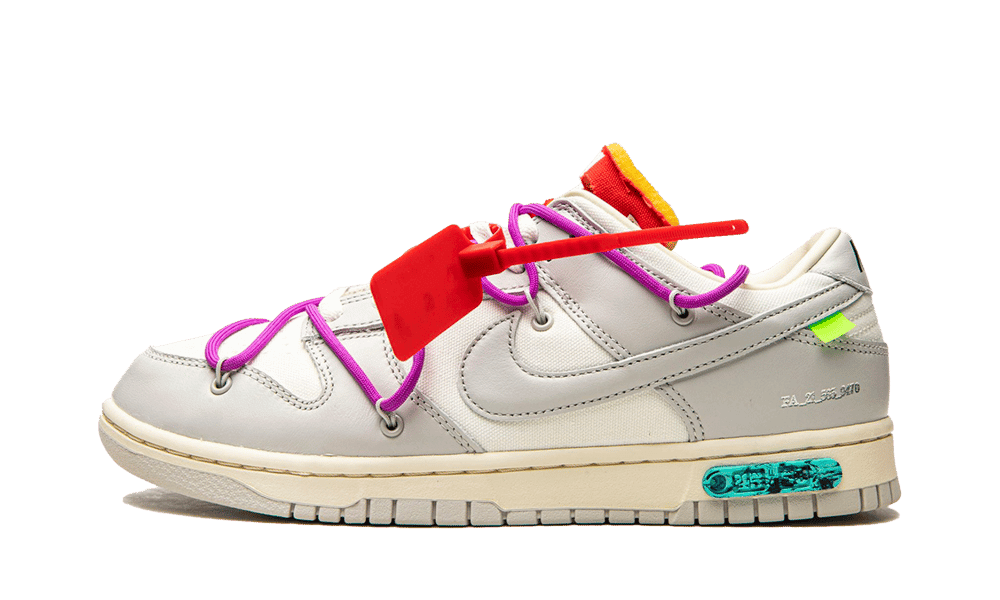 OFF-WHITE NIKE DUNK LOW 1 OF 50 45 28cm DM1602-101-